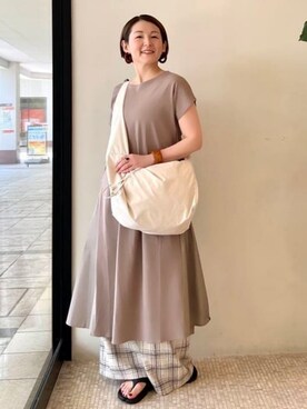 BEAMS HEART WOMENさん（レディース・163cm）の夏コーディネート