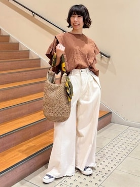 BEAMS HEART WOMENさん(レディース・158cm)の夏コーディネート