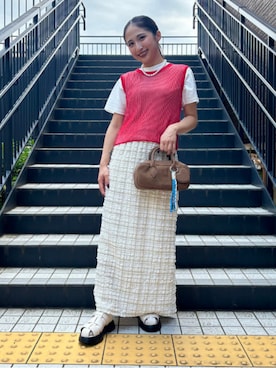 BEAMS HEART WOMENさん(レディース・154cm)の夏コーディネート