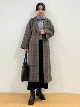 BEAMS HEART WOMENさん（レディース・163cm）の冬コーディネート