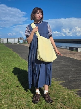 BEAMS HEART WOMENさん（レディース・156cm）の夏コーディネート