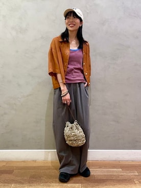 BEAMS HEART WOMENさん（レディース・156cm）の夏コーディネート