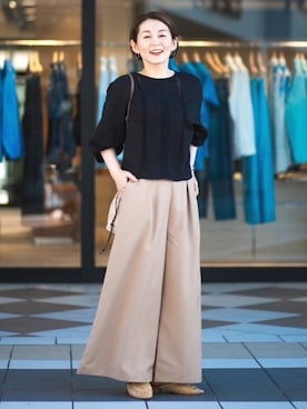 BEAMS HEART WOMENさん（レディース・163cm）の春コーディネート