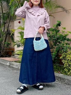 BEAMS HEART WOMENさん（レディース・157cm）の春コーディネート