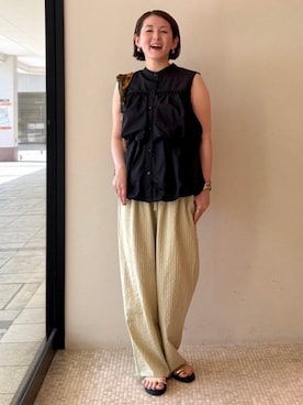 BEAMS HEART WOMENさん（レディース・163cm）の夏コーディネート