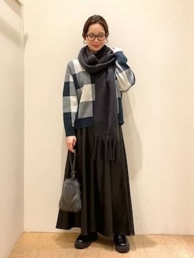 BEAMS HEART WOMENさん（レディース・157cm）の冬コーディネート