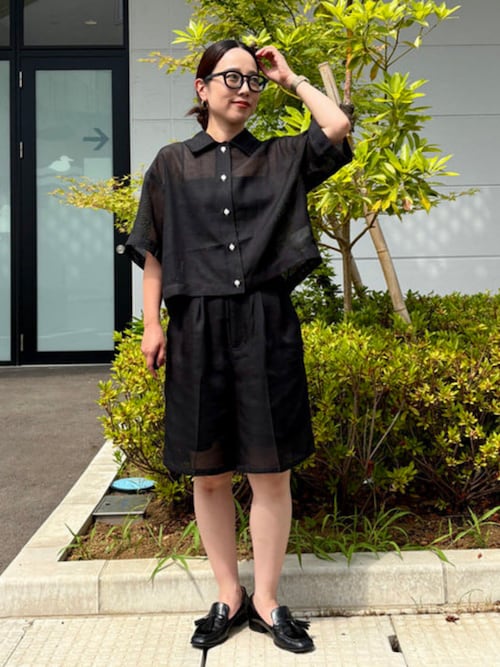 メッシュ シャツ