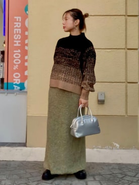 BEAMS HEART WOMENさん（レディース・158cm）の冬コーディネート