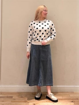 BEAMS HEART WOMENさん（レディース・168cm）の秋コーディネート