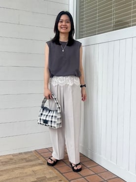 BEAMS HEART WOMENさん(レディース・167cm)の夏コーディネート