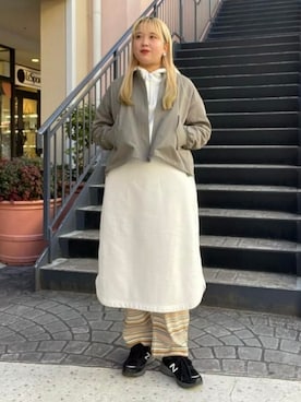 BEAMS HEART WOMENさん(レディース・162cm)の冬コーディネート