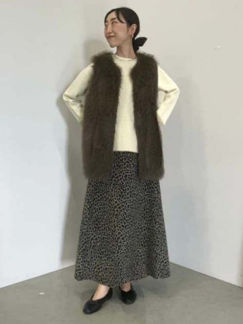 セール】ノーカラー フェイクファー ベスト（ベスト）｜BEAMS HEART