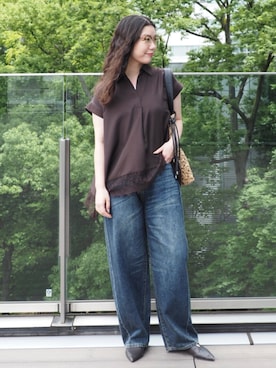 BEAMS HEART WOMENさん(レディース・159cm)の夏コーディネート