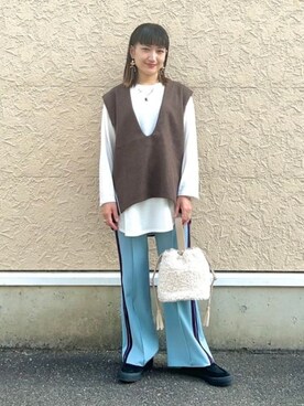 BEAMS HEART WOMENさん(レディース・156cm)の秋コーディネート