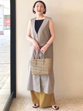 BEAMS HEART WOMENさん(レディース・163cm)の夏コーディネート