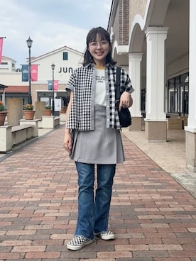 BEAMS HEART WOMENさん（レディース・150cm）の夏コーディネート