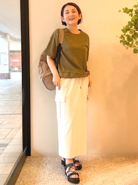 BEAMS HEART WOMENさん（レディース・163cm）の夏コーディネート