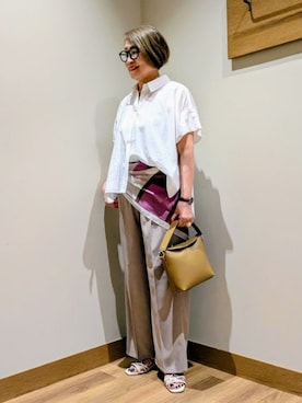 BEAMS HEART WOMENさん(レディース・162cm)の春コーディネート