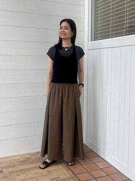 BEAMS HEART WOMENさん(レディース・167cm)の夏コーディネート
