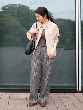 BEAMS HEART WOMENさん(レディース・159cm)の夏コーディネート