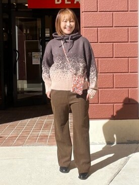 BEAMS HEART WOMENさん(レディース・160cm)の秋コーディネート