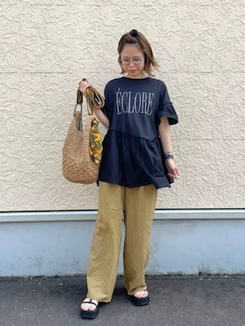 「夏服」｜BEAMS HEART WOMENさん（レディース・153cm）の夏コーディネート