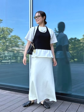 BEAMS HEART WOMENさん(レディース・163cm)の夏コーディネート