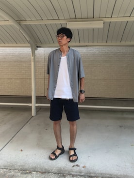 「アイテム（アナログ腕時計）」を使った、suketaka39さん（メンズ・176cm）の夏コーディネート
