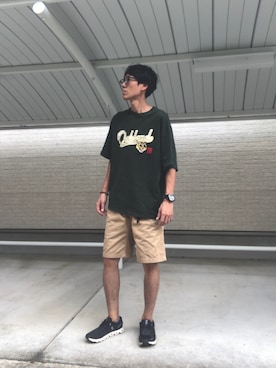 「アイテム（アナログ腕時計）」を使った、suketaka39さん（メンズ・176cm）の夏コーディネート