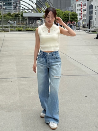 SENEE（セニー）の「loose vintage like denim（ルーズ