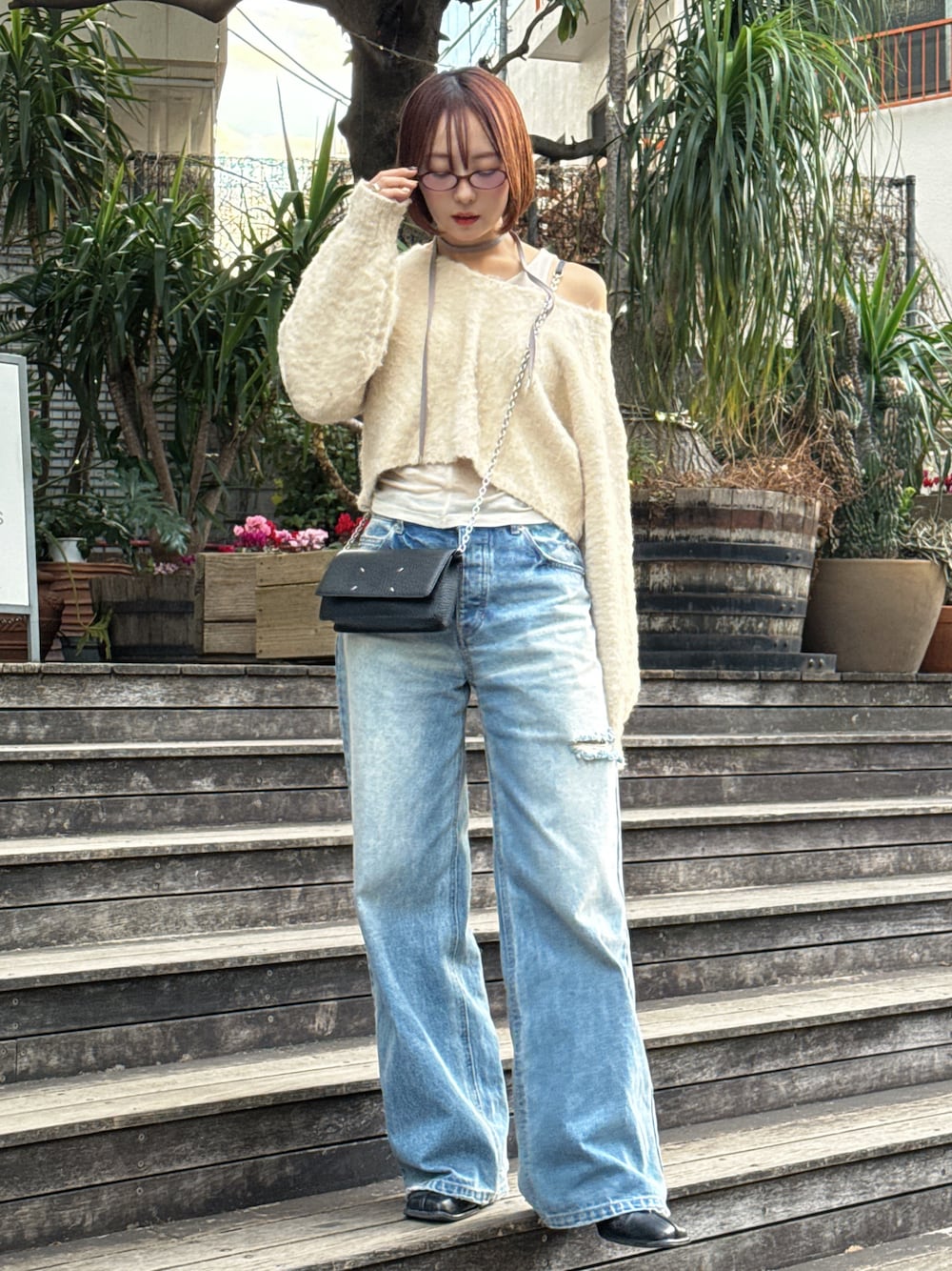 パンツ SENEE loose vintage like denim loose vintage like denim（ルーズビンテージライクデニム