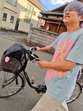 「アイテム（バックパック/リュック）」を使った、tobichiruさん（メンズ・181cm）の秋コーディネート