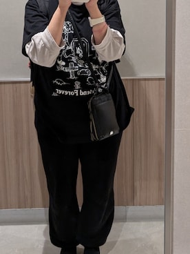 「アイテム（音楽/本・雑誌）」を使った、0816pandaさん（レディース・160cm）の秋コーディネート