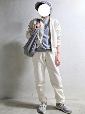 「無印良品（ムジルシリョウヒン）のアイテム（バッグ）」を使った、pomekuruさん（レディース・157cm）の春コーディネート