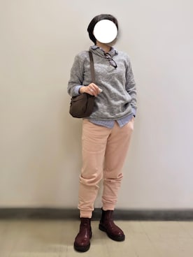 「アイテム（シューズ）」を使った、pomepomekurukuruさん（レディース・157cm・50代）の秋コーディネート