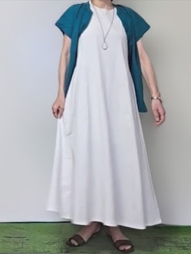 pomekuruさん（レディース・157cm）の夏コーディネート