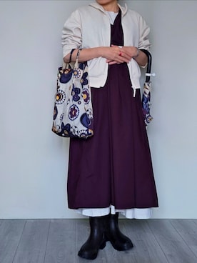 「レインシューズ」｜pomekuruさん（レディース・157cm）の夏コーディネート