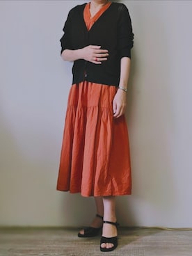 「BVLGARI（ブルガリ）のアイテム」を使った、pomekuruさん（レディース・157cm）の夏コーディネート