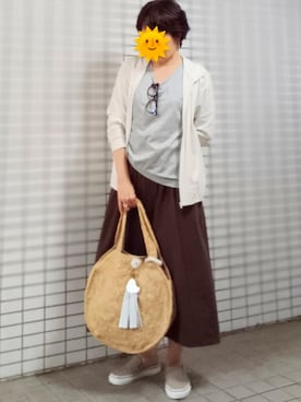 pomepomekurukuruさん（レディース・157cm・50代）の秋コーディネート