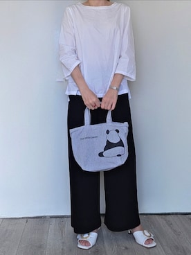 「BVLGARI（ブルガリ）のアイテム」を使った、pomekuruさん（レディース・157cm）の夏コーディネート