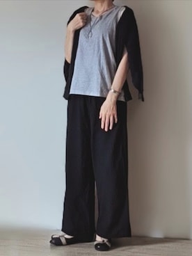 pomekuruさん（レディース・157cm・50代）の夏コーディネート