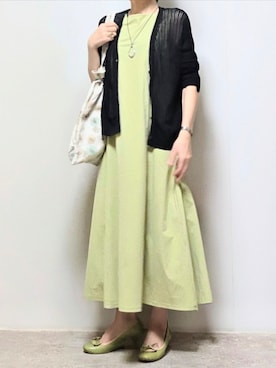 「Chloe（クロエ）のアイテム」を使った、pomekuruさん（レディース・157cm）の夏コーディネート
