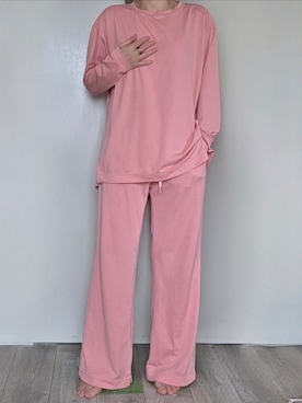 「ルームウェア」｜pomekuruさん（レディース・157cm）の秋コーディネート