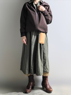 「dansko（ダンスコ）のアイテム」を使った、pomekuruさん（レディース・157cm）の春コーディネート