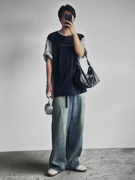 「LEMAIRE（ルメール）のアイテム」を使った、morningさん（メンズ・176cm）の夏コーディネート