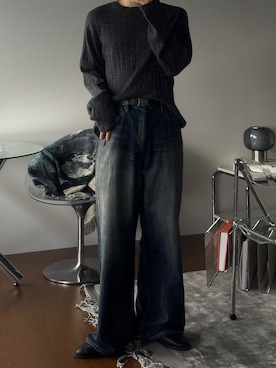 「インディゴデニム」｜morningさん（メンズ・176cm）の夏コーディネート