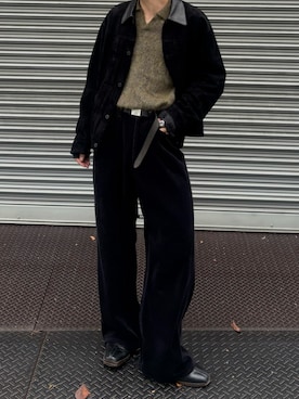 「アイテム（その他シューズ）」を使った、morningさん（メンズ・176cm）の秋コーディネート