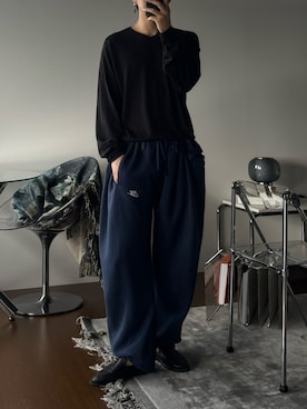 「BLESS（ブレス）のアイテム」を使った、morningさん（メンズ・176cm）の夏コーディネート