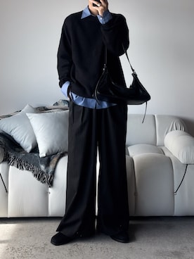 「アイテム（ブーツ）」を使った、morningさん（メンズ・176cm）の秋コーディネート