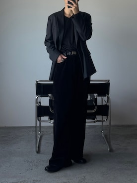 「アイテム（テーラードジャケット）」を使った、morningさん（メンズ・176cm）の夏コーディネート